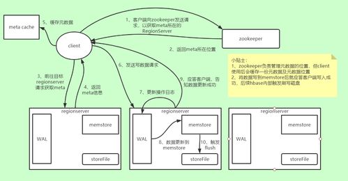 HBase数据读写流程 构建高效数据处理与存储支持服务